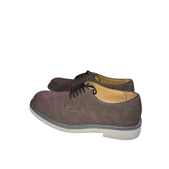 New Zara Split Brown Suede Low Top Leather Oxfords Men’s Shoes size 43 main image 8